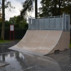 Skate park w centrum Kłaja już po remoncie.