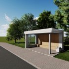 Trwa renowacja przystanków w centrum Kłaja.