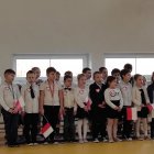 Akademia z okazji święta niepodległości w Szkole Podstawowej w Grodkowicach.