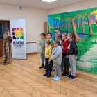 Uczniowie z SP Brzezie brali udział w różnorakich aktywnościach. 