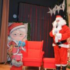 Pomimo ogromnych zasp do Kłaja dotarł św. Mikołaj.