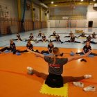 Otwarta lekcja pokazowa 1 klasy sportowej w SP Szarów.