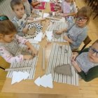 Warsztaty ceramiczne w Przedszkolu w Kłaju.
