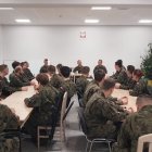 Dowódca Małopolskich Terytorialsów spotkał się z żołnierzami na granicy.