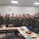 Dowódca Małopolskich Terytorialsów spotkał się z żołnierzami na granicy.