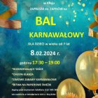 Bal karnawałowy dla dzieci w Gminnym Centrum Kultury w Kłaju. 