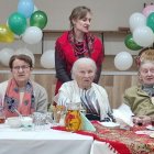Przyjęcie urodzinowe 100-latki Emilii Strojek.