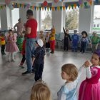 Bal karnawałowy w Przedszkolu Samorządowym w Kłaju.