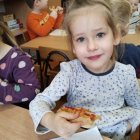 Międzynarodowy Dzień Pizzy w Przedszkolu w Szarowie.