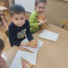 Międzynarodowy Dzień Pizzy w Przedszkolu w Szarowie.