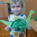 Dzień Dinozaura w Przedszkolu w Szarowie.