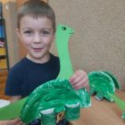 Dzień Dinozaura w Przedszkolu w Szarowie.