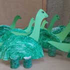 Dzień Dinozaura w Przedszkolu w Szarowie.
