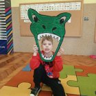 Dzień Dinozaura w Przedszkolu w Szarowie.