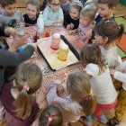 Dzień Dinozaura w Przedszkolu w Szarowie.