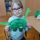 Dzień Dinozaura w Przedszkolu w Szarowie.