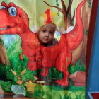 Mali paleontolodzy i tydzień z dinozaurami w Przedszkolu w Brzeziu.