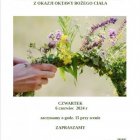 Wspólne tworzenie wianków zielnych z KGW Kłaj.