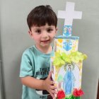 Konkurs „Majowa Kapliczka” w Przedszkolu w Brzeziu.