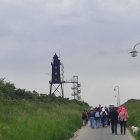 Na wieżach zbudowany most przyjaźni z Szarowa do Zeven.