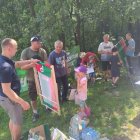Mimo upału ryby nie uciekły.
