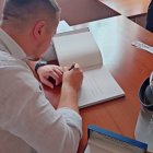 Stare pocztówki z Niepołomic i okolic - Spotkanie z Panem Dawidem Gostomskim.