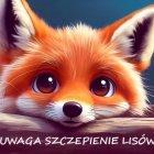 Informacja o szczepieniach lisów.