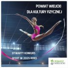 Otwarty konkurs ofert - Kultura fizyczna.
