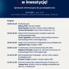 Spotkanie informacyjne pn. „Zmień podatek w inwestycję!”