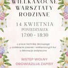 Gminny Konkurs - Ozdoba Wielkanocna 2025 czy Wielkanocne Warsztaty Rodzinne? Wybierz coś dla siebie!
