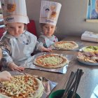 Wycieczka Misiów i Skrzatów z Grodkowic do Pizzerii Da Grasso.