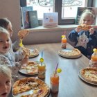 Wycieczka Misiów i Skrzatów z Grodkowic do Pizzerii Da Grasso.