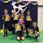 Międzyszkolne zawody rock’n’rolla akrobatycznego.