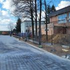 Widać postępy przy budowie sali gimnastycznej w Brzeziu.