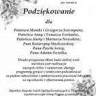 Podziękowania dla rodziców od ZSO Targowisko 